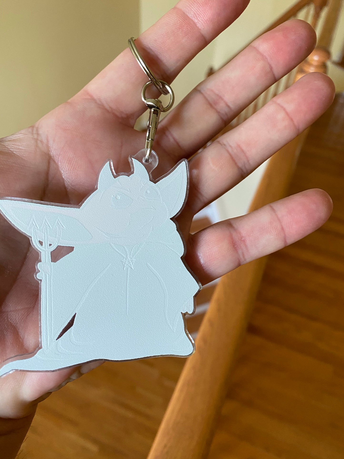 The evil child - super cute keychain- created by artist Penny slice
