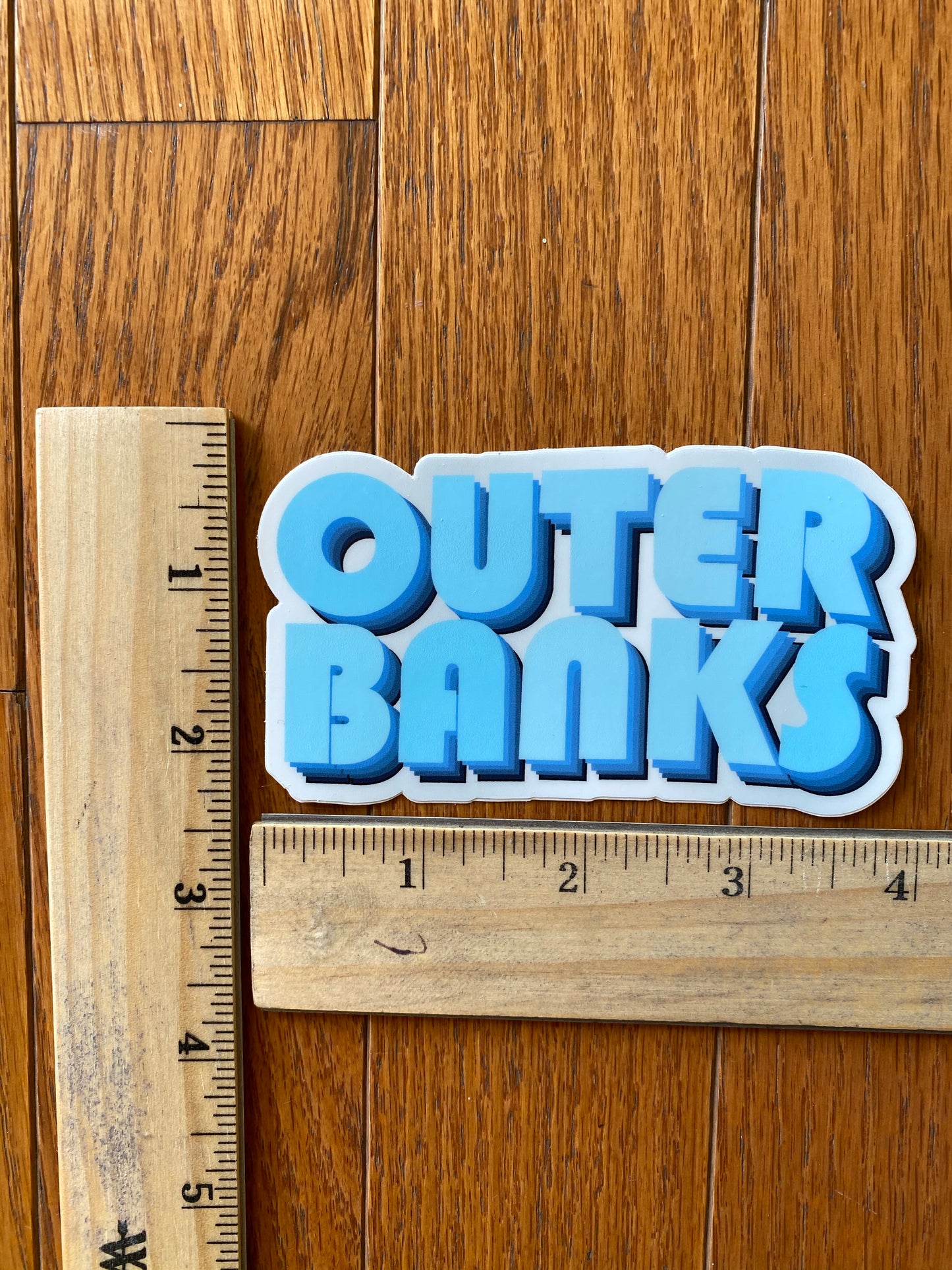 Outer Banks Blue sticker John B JJ Pope Kiara Sarah OBX