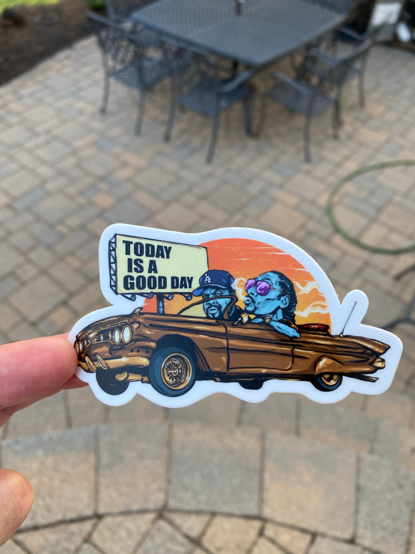 Today was a good day Ice Cube Snoop NWA rap hip hop stickers