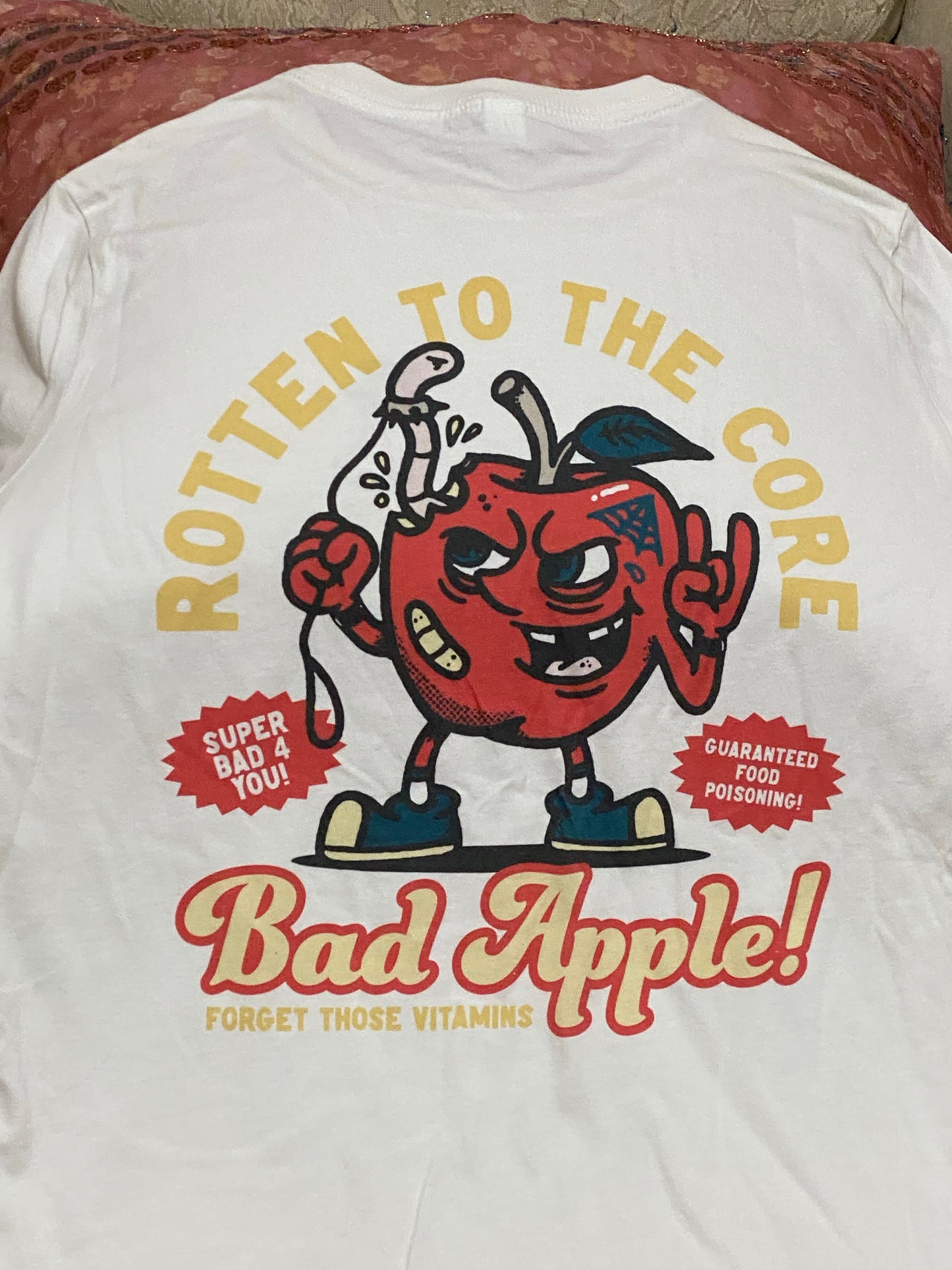 BAD APPLE rotten to the CORE - unisex t shirt - casual T’s s
