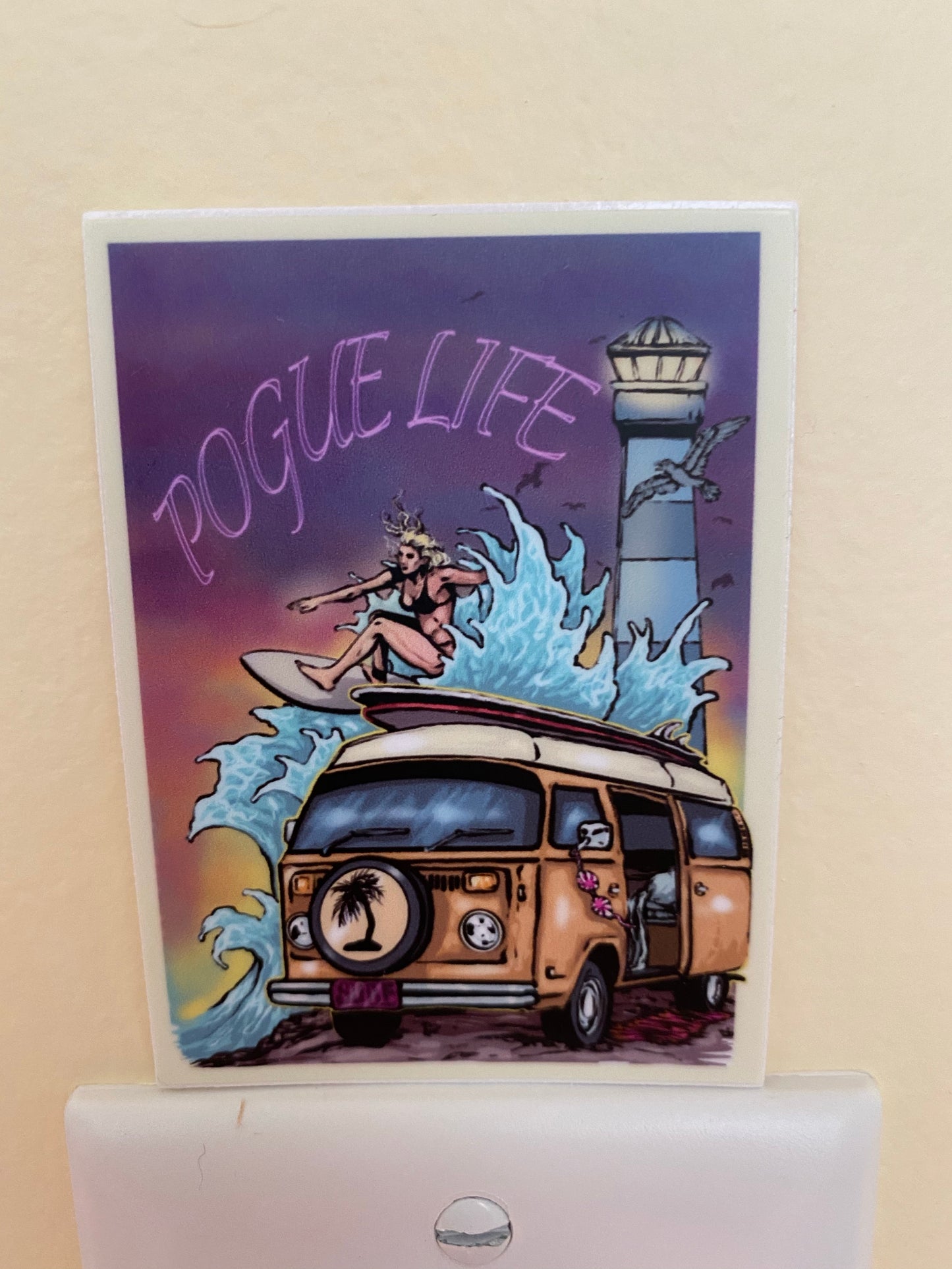 OBX Pogue life beach surf girl small sign Pogue life VW John B JJ Pope Kiara Sarah OBX
