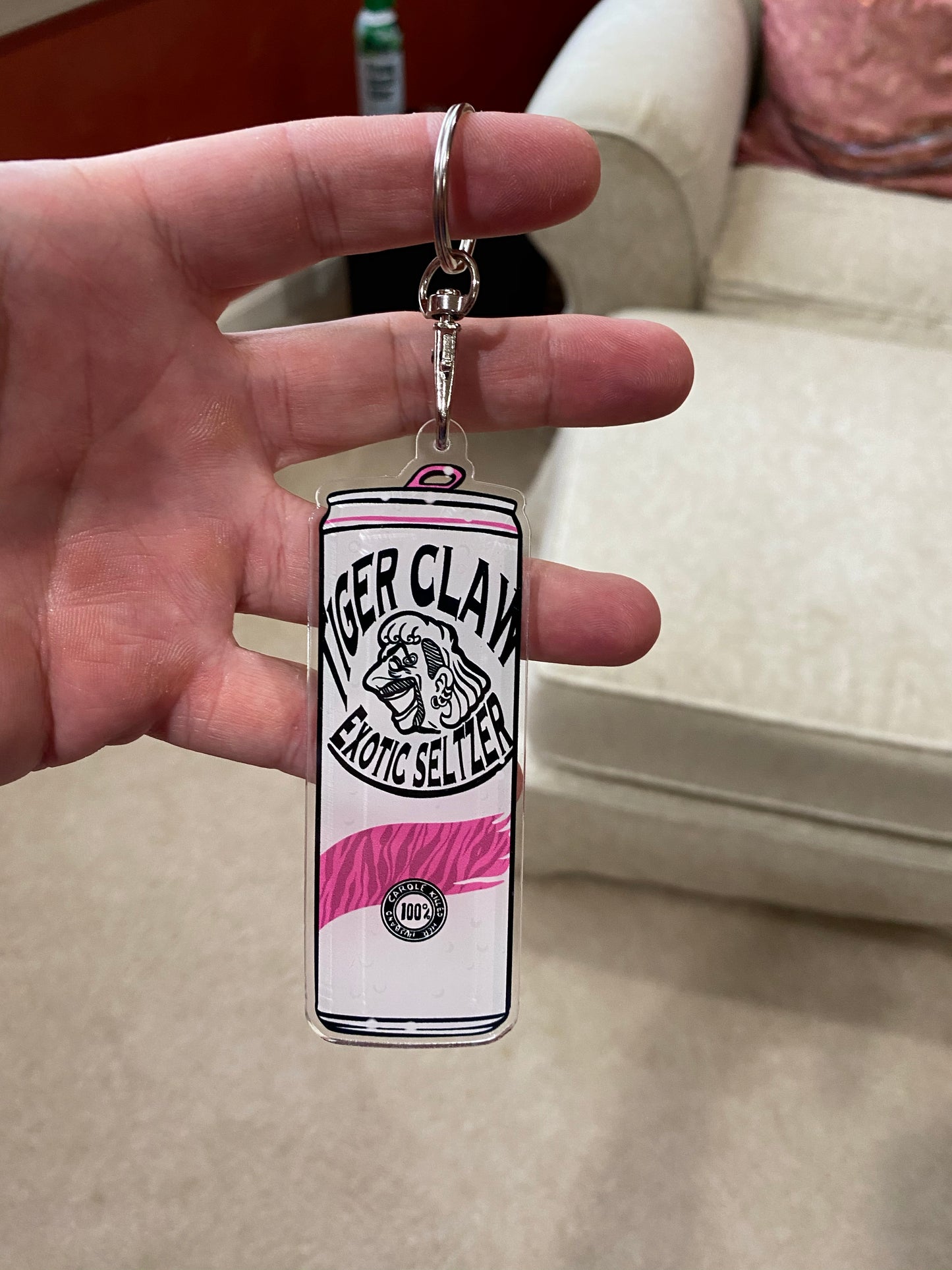 Tiger king - Tiger claw keychain - Joe exotic for President