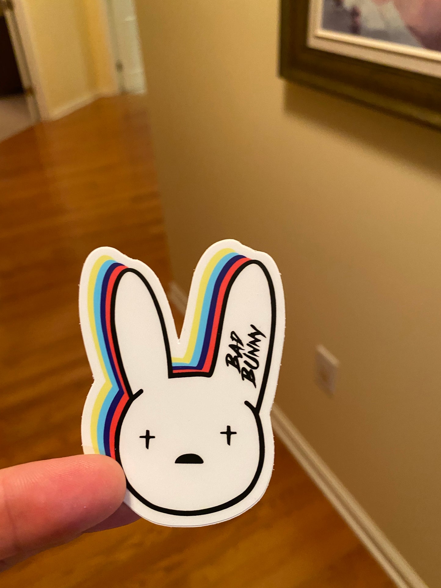 Bunny sticker ozuna bad j balvin