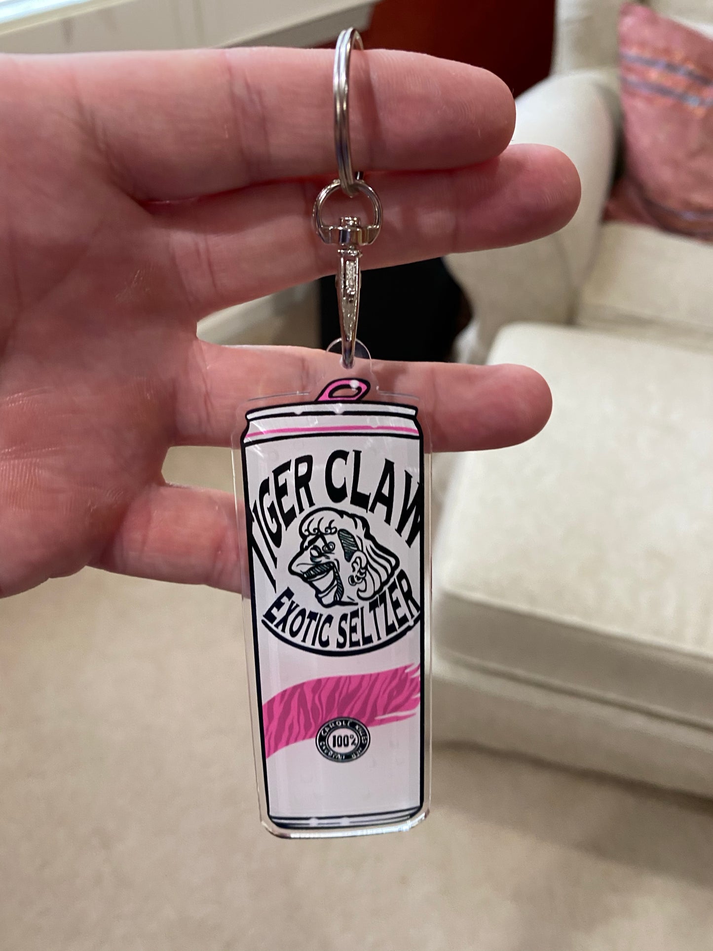 Tiger king - Tiger claw keychain - Joe exotic for President