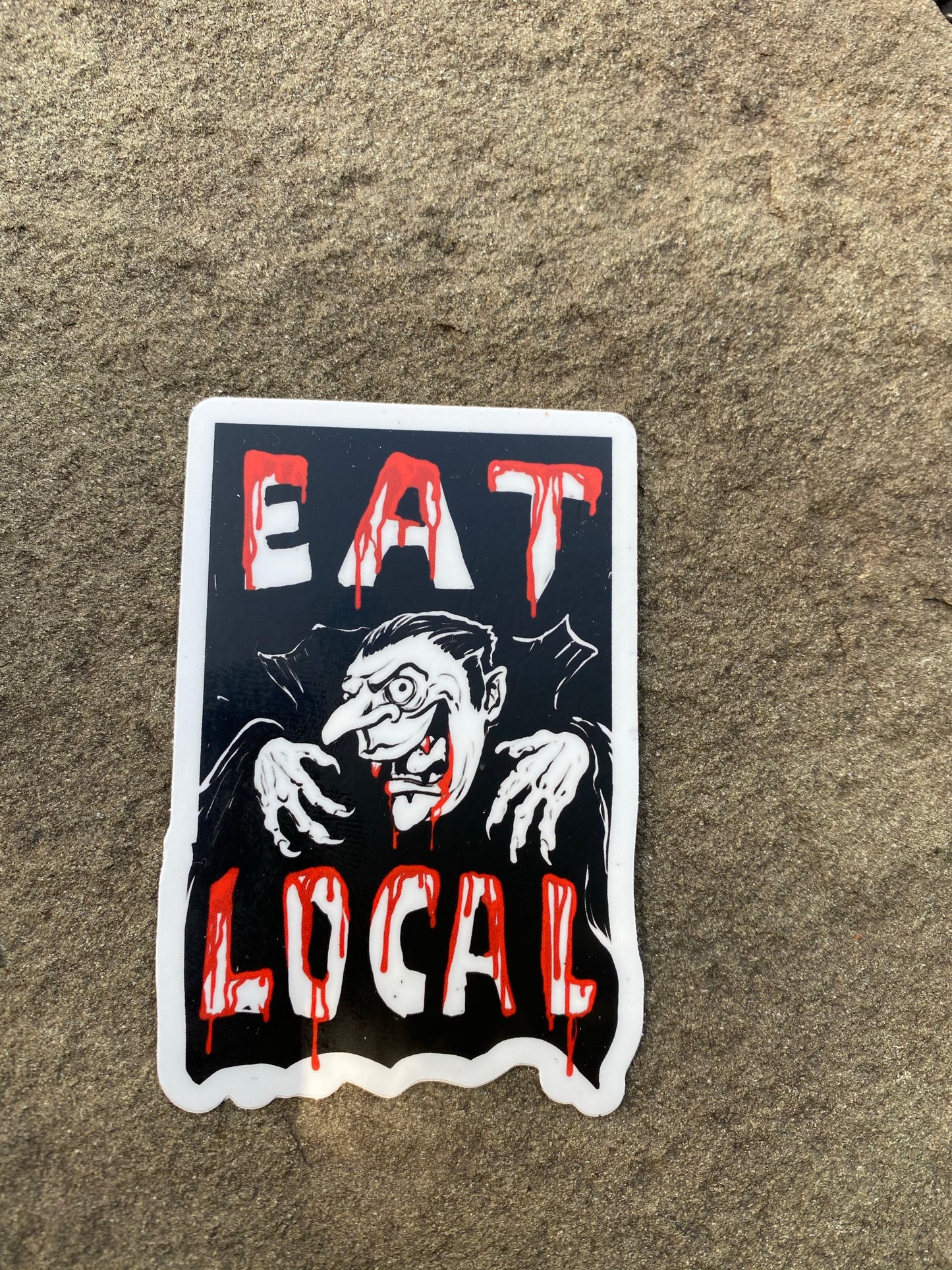Dracula eat local - vampire Halloween Count Dracula Dante