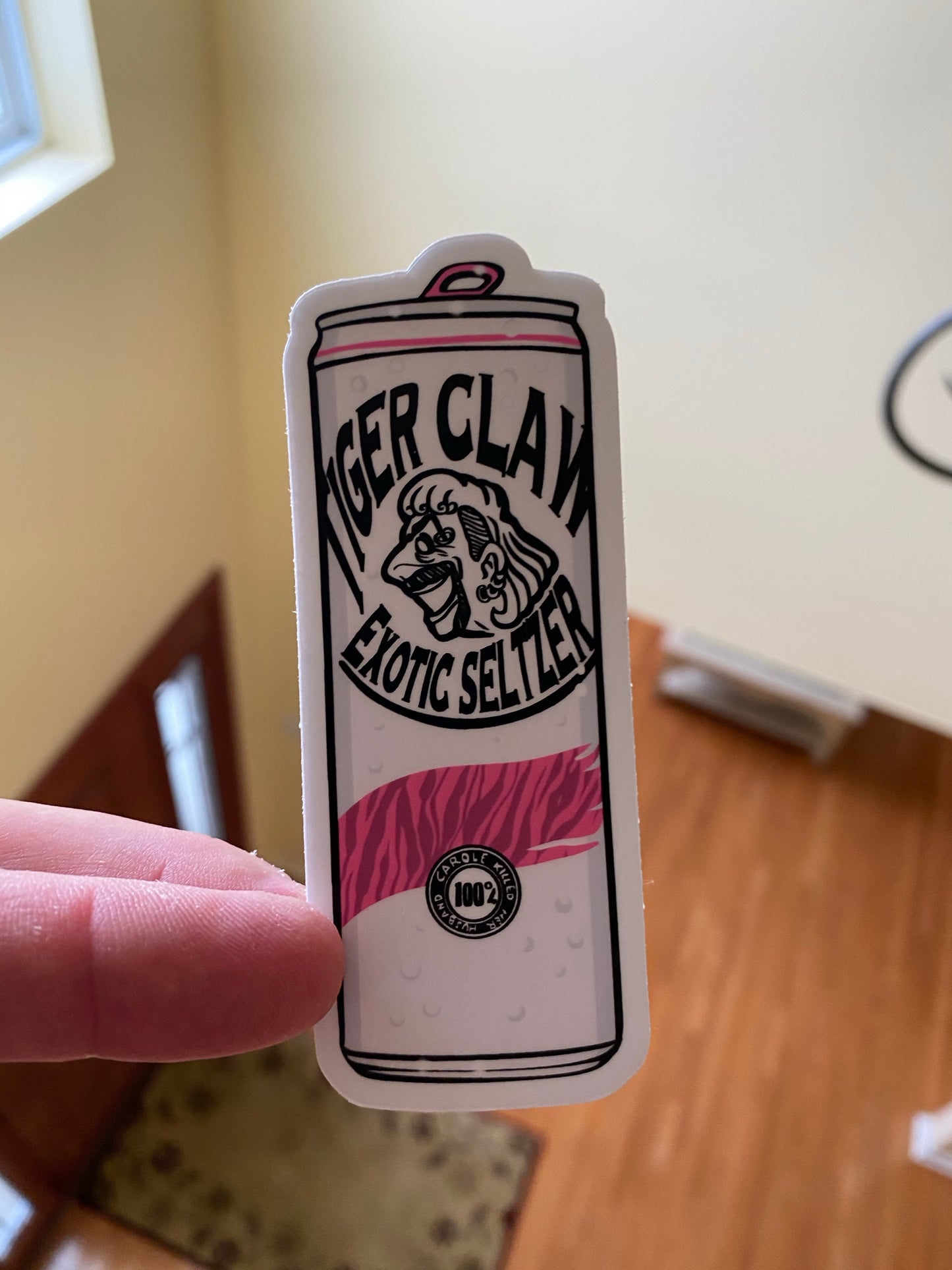 Tiger king - Tiger claw sticker - Joe exotic for President