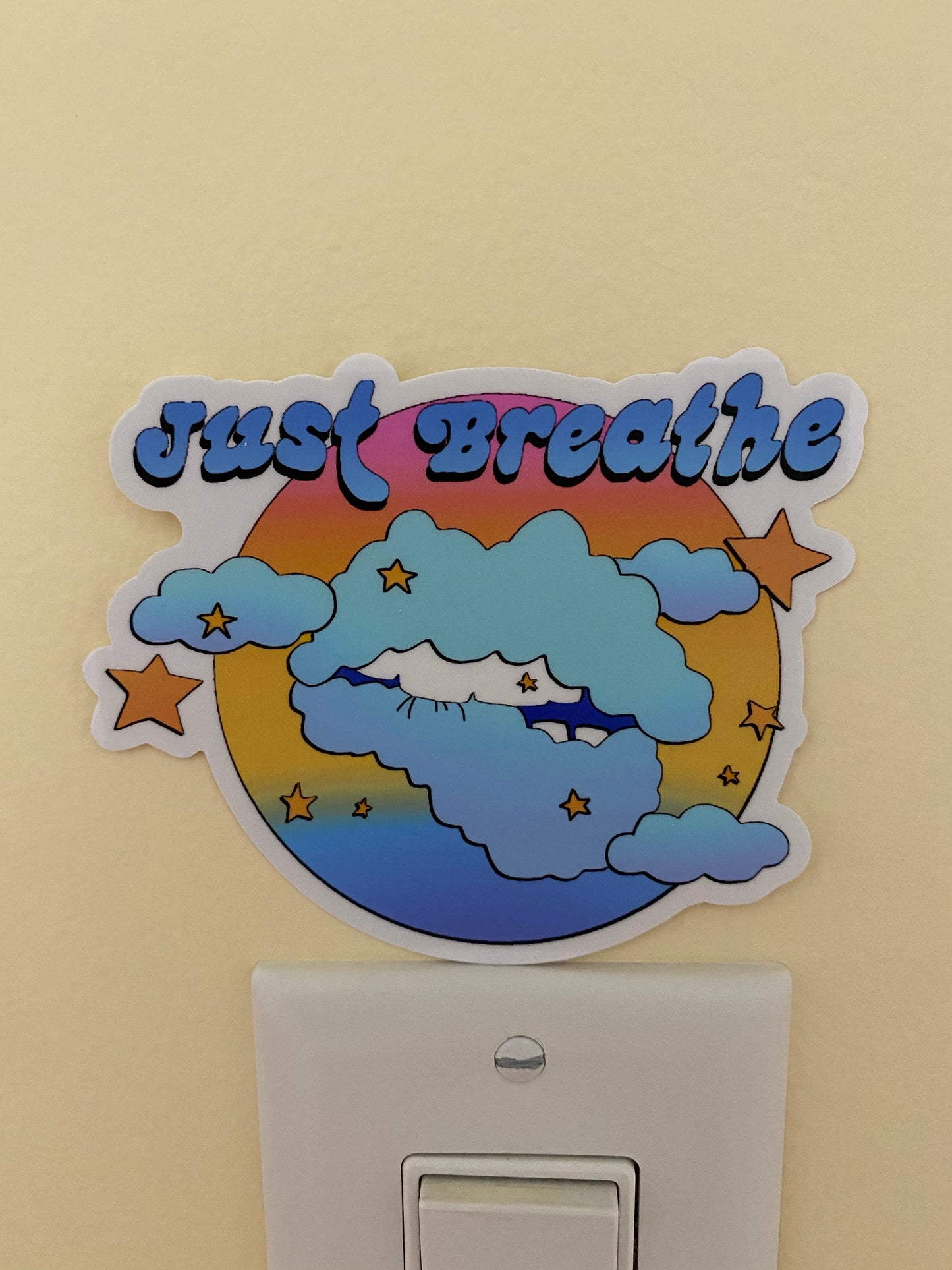 Cloud lip just Breathe Blue - Namaste stars Sunset