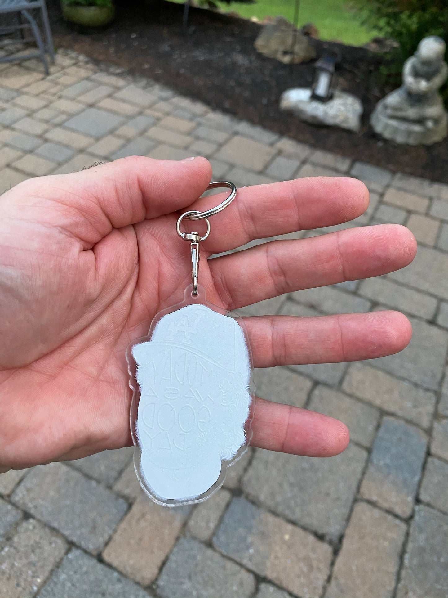 Today was a good day Keychain-Ice Cube NWA rap hip hop stickers