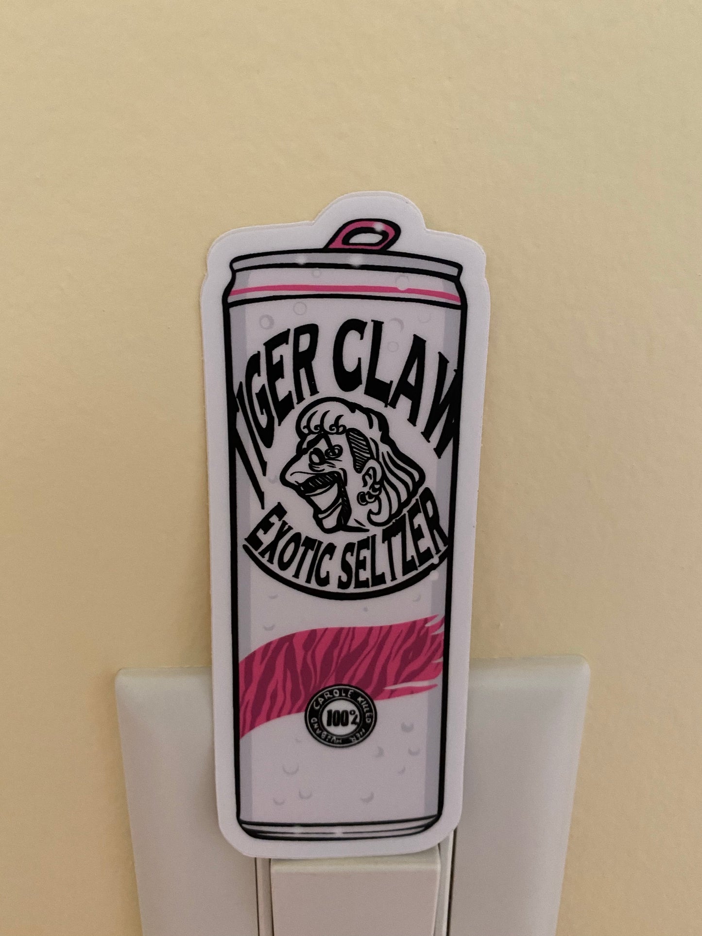 Tiger king - Tiger claw sticker - Joe exotic for President