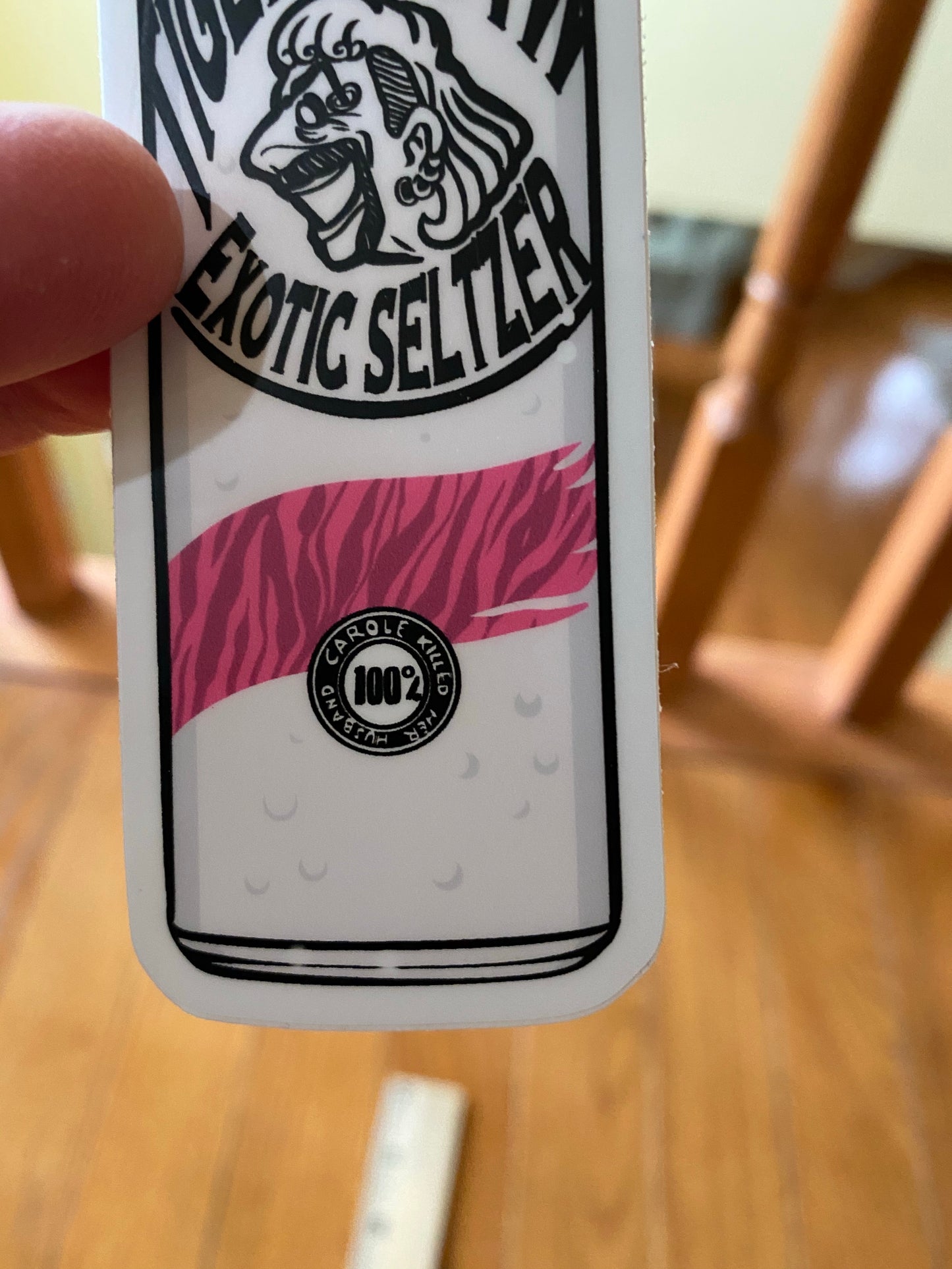 Tiger king - Tiger claw sticker - Joe exotic for President