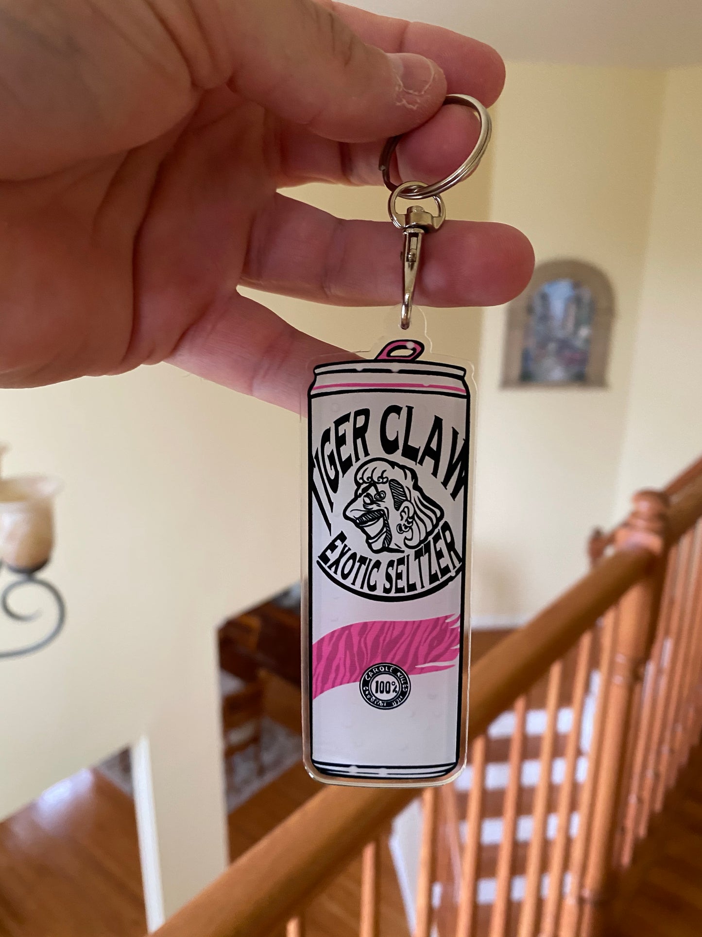 Tiger king - Tiger claw keychain - Joe exotic for President