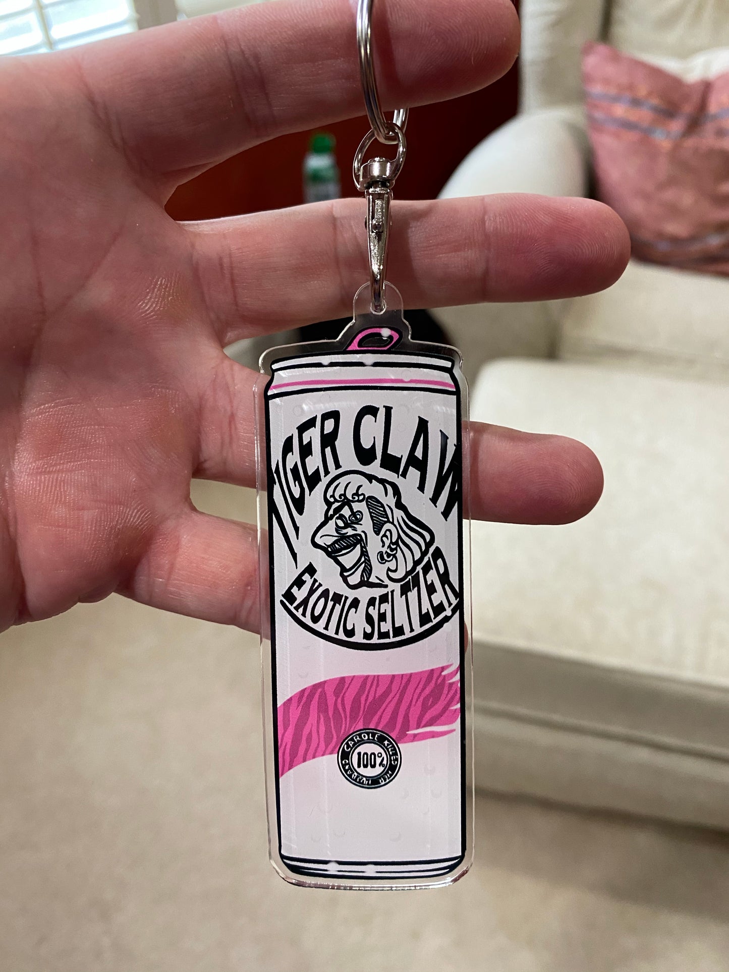 Tiger king - Tiger claw keychain - Joe exotic for President