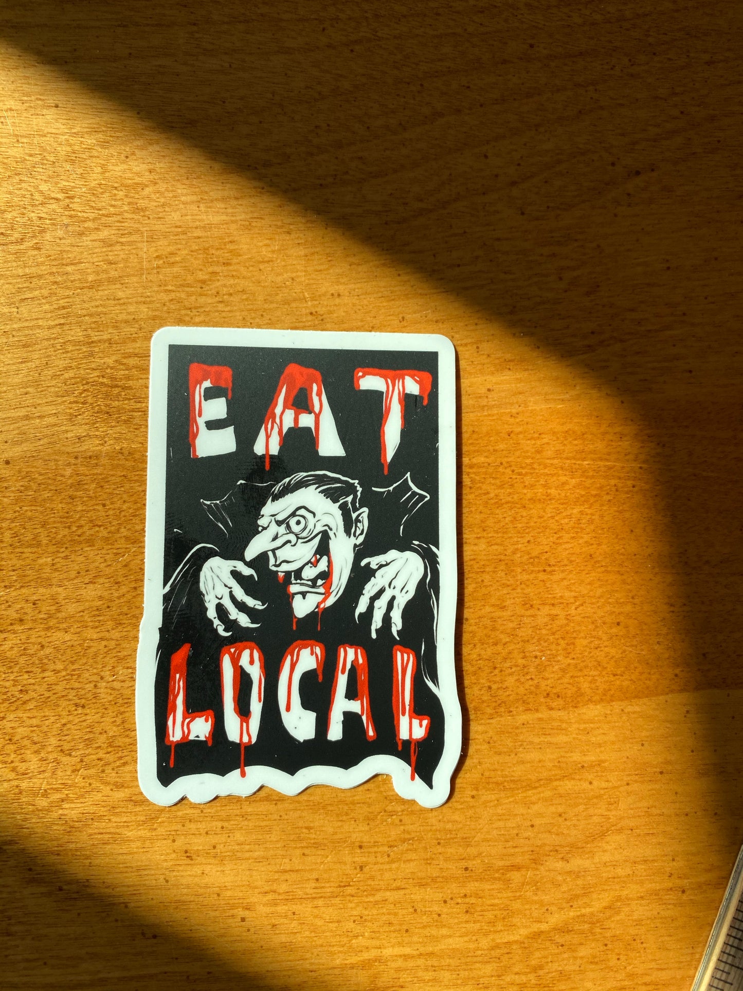 Dracula eat local - vampire Halloween Count Dracula Dante