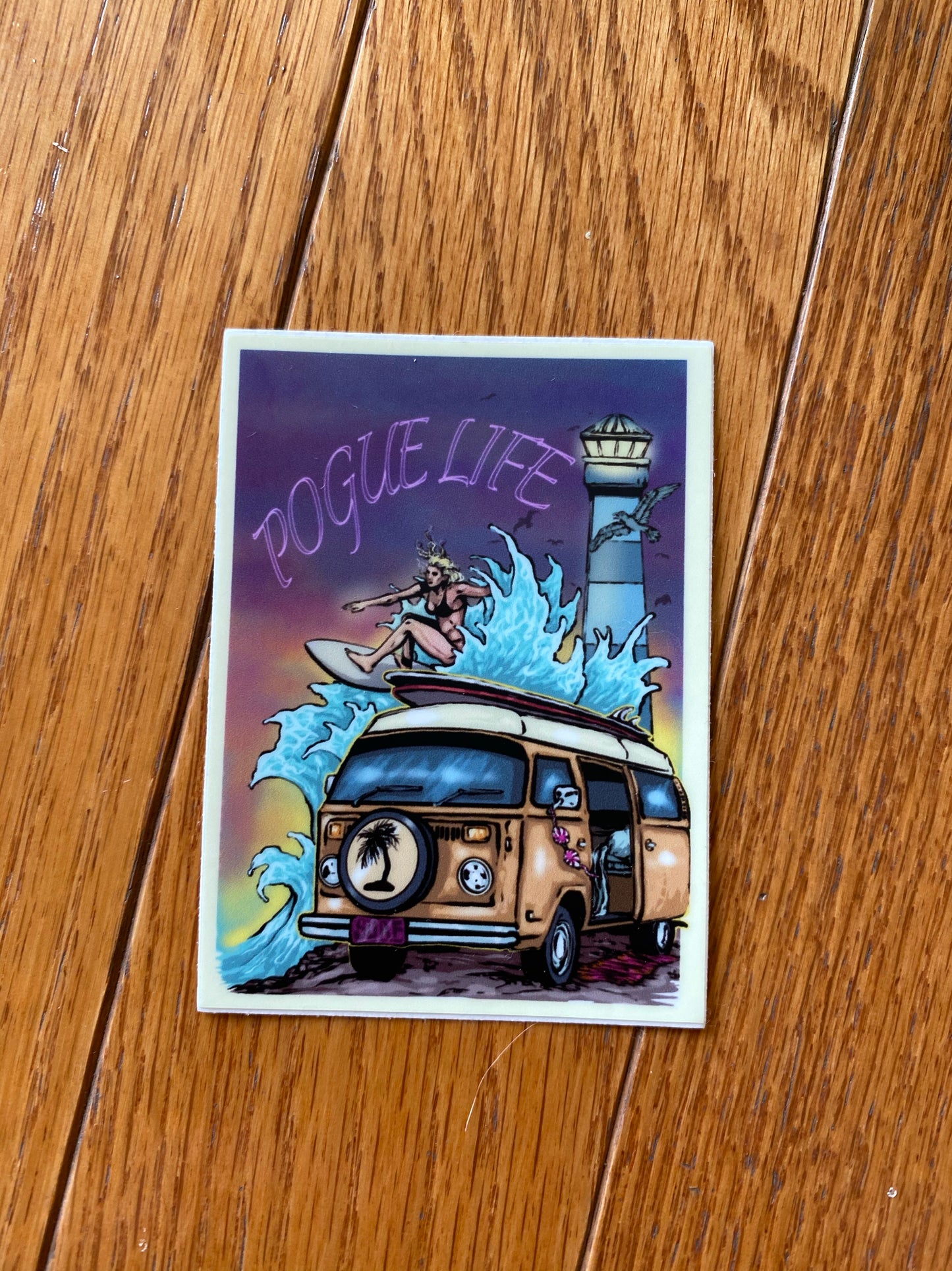 OBX Pogue life beach surf girl small sign Pogue life VW John B JJ Pope Kiara Sarah OBX