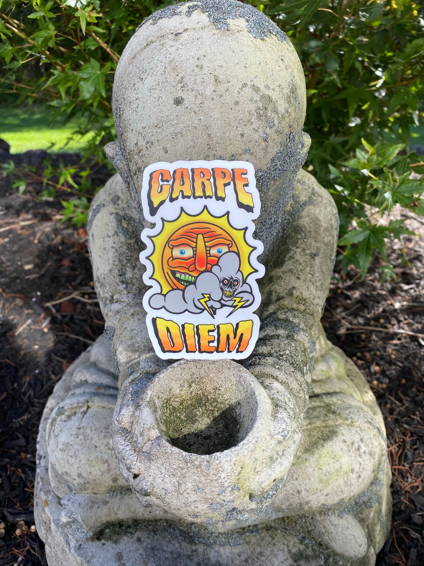 Carpe Diem Sun & Cloud - Seize the Day - live life