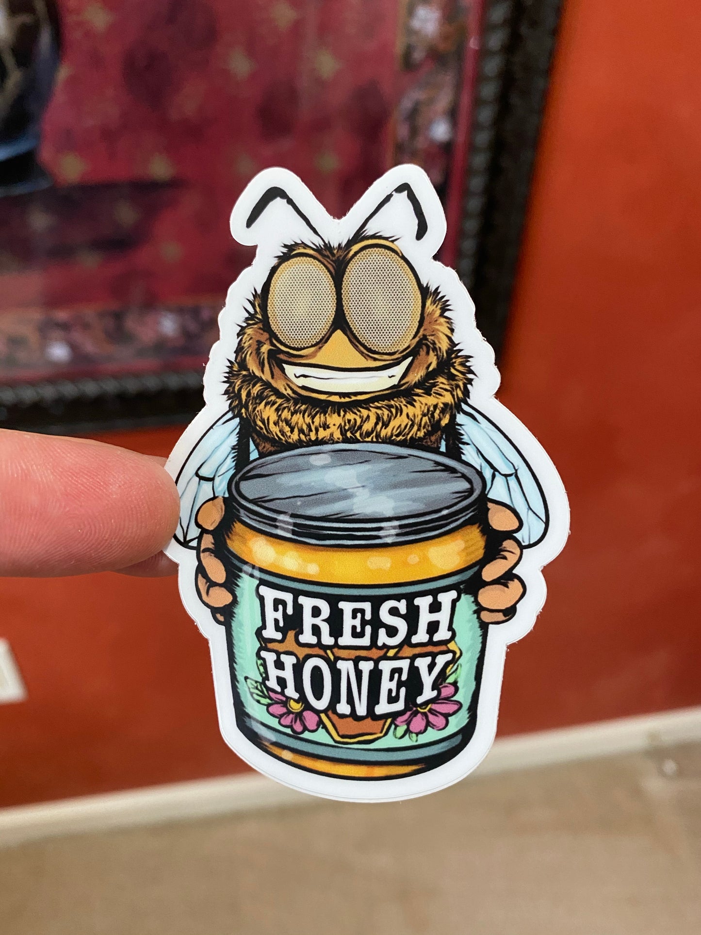 Farm Fresh sticker collection - fresh honey sticker