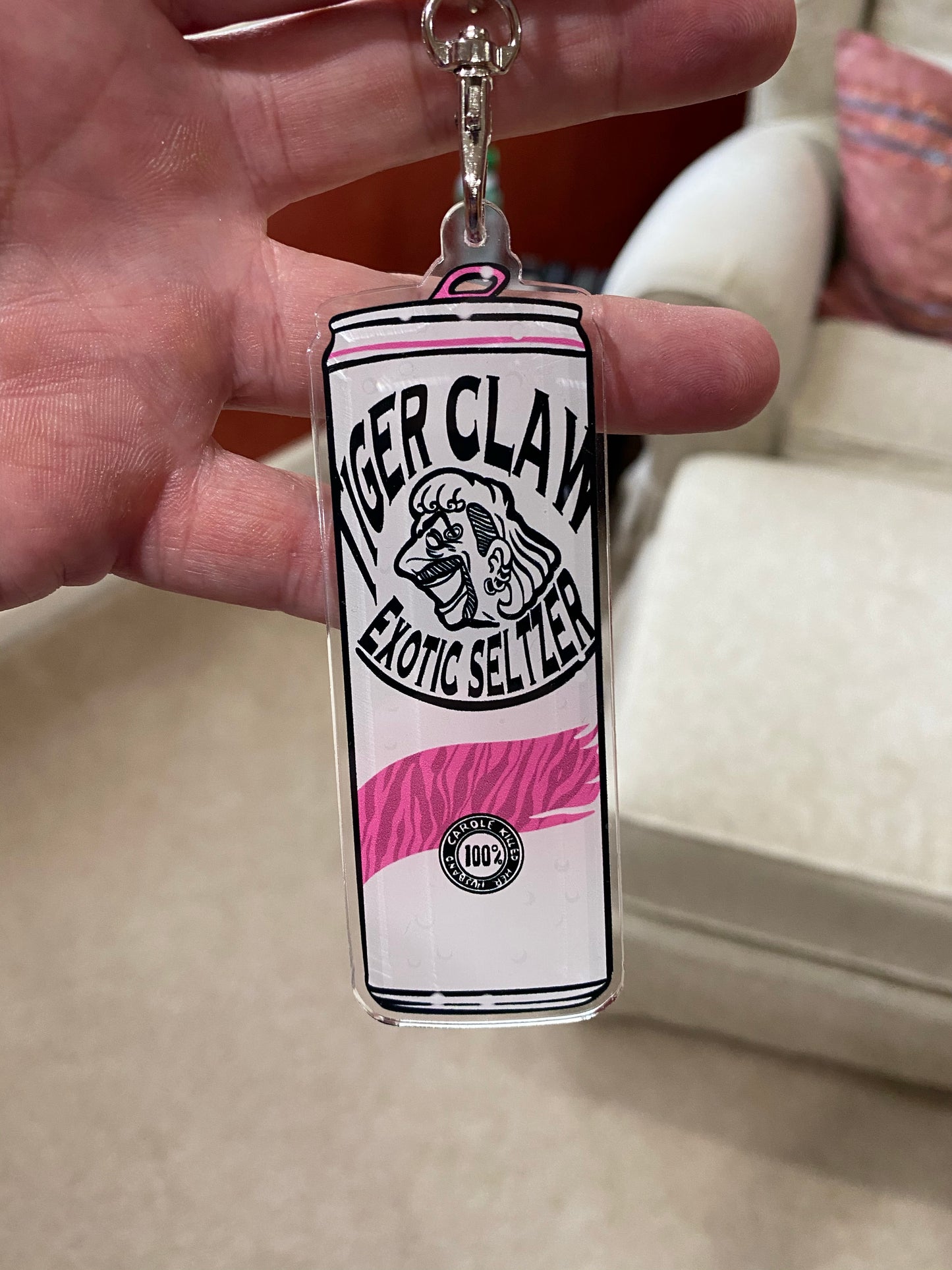 Tiger king - Tiger claw keychain - Joe exotic for President