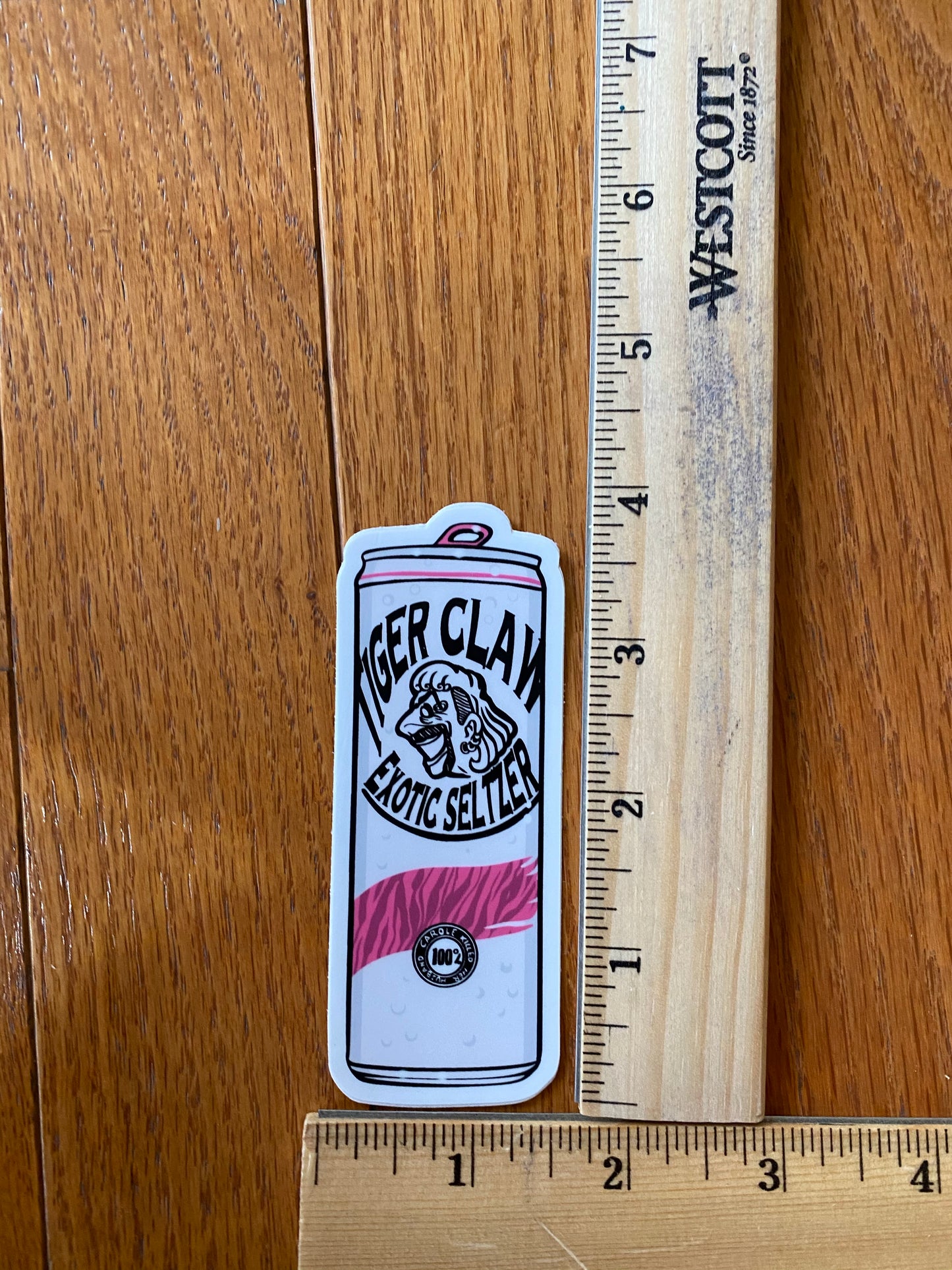 Tiger king - Tiger claw sticker - Joe exotic for President