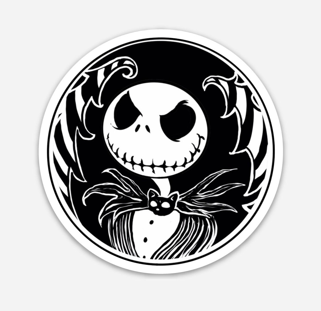 Pumpkin king - Vote for Jack 2021 sticker- Jack Skelton save Halloween movie Jack for President