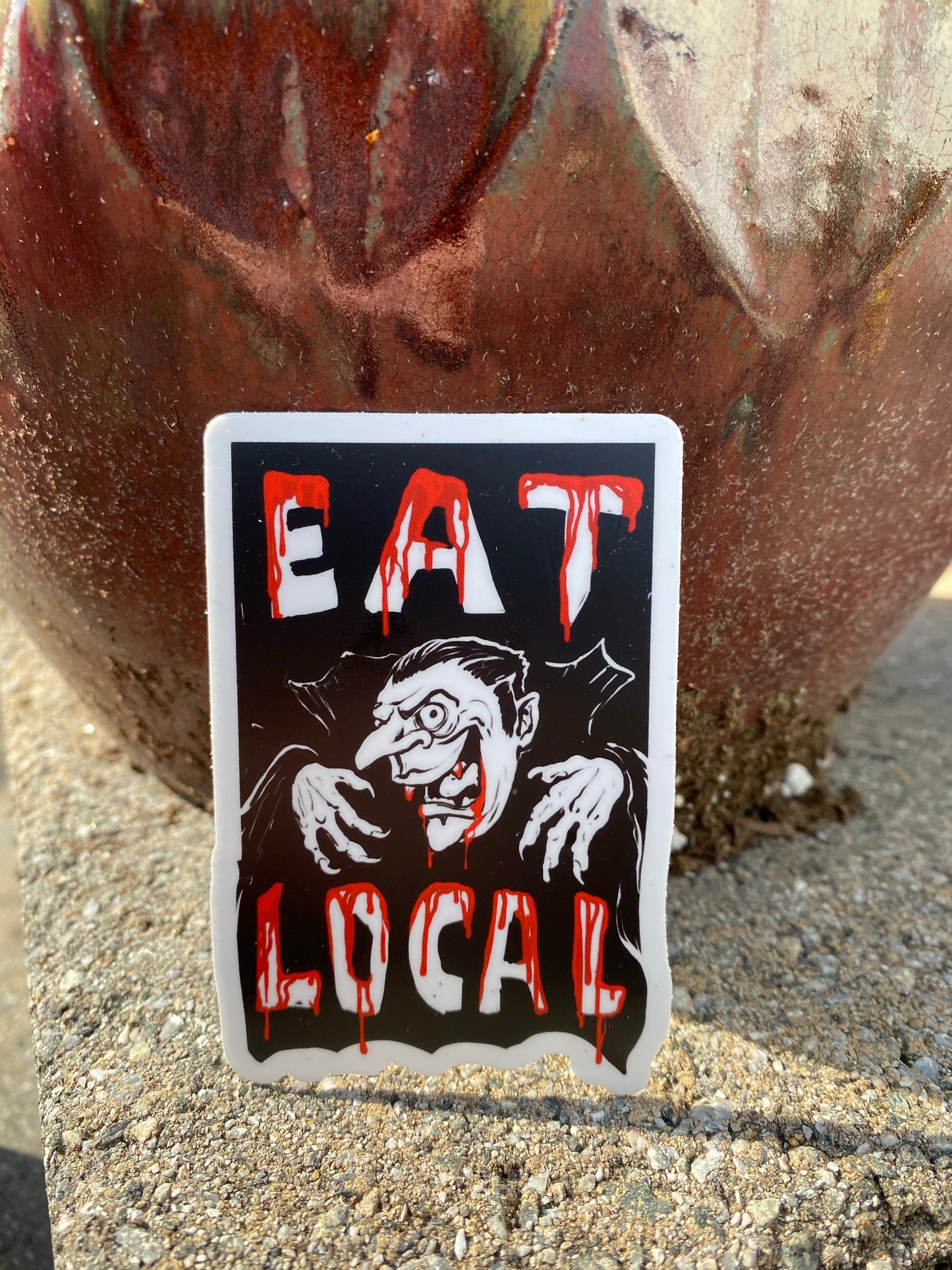 Dracula eat local - vampire Halloween Count Dracula Dante