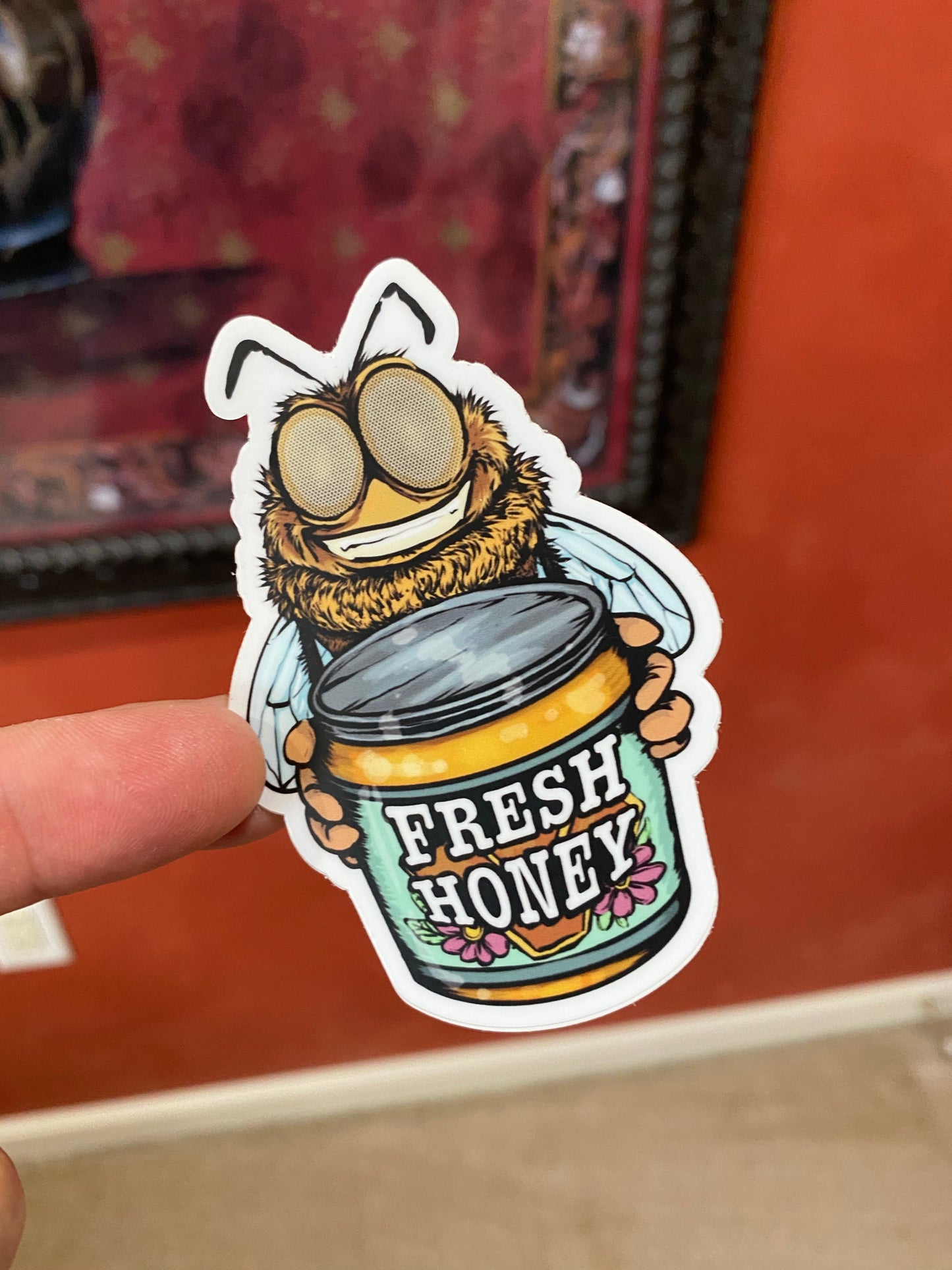 Farm Fresh sticker collection - fresh honey sticker