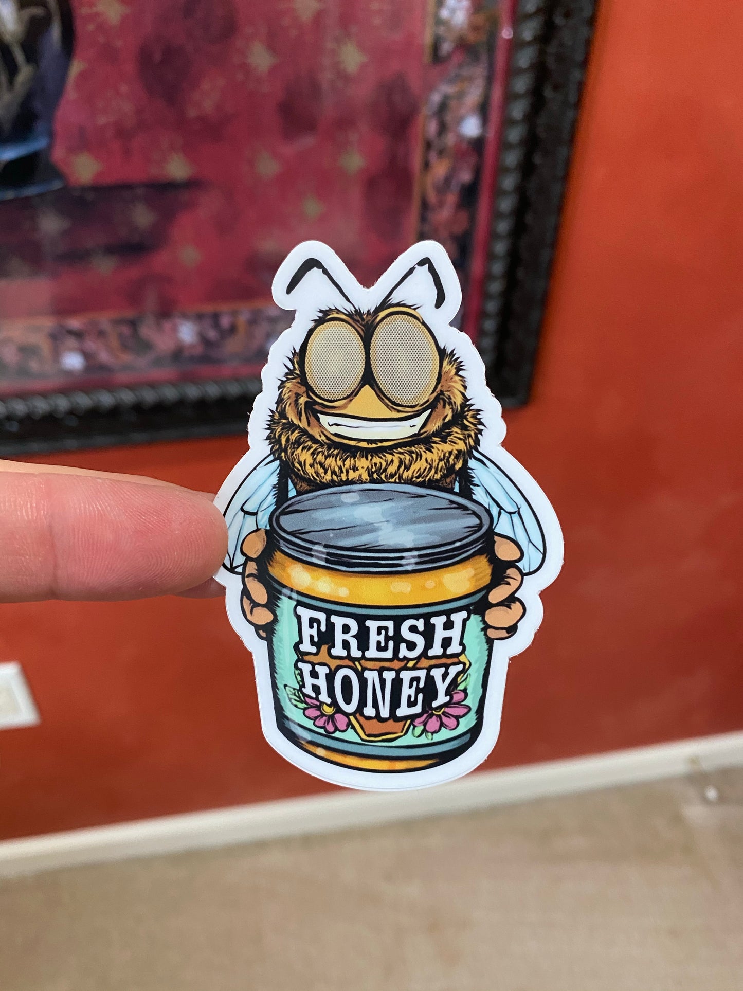 Farm Fresh sticker collection - fresh honey sticker