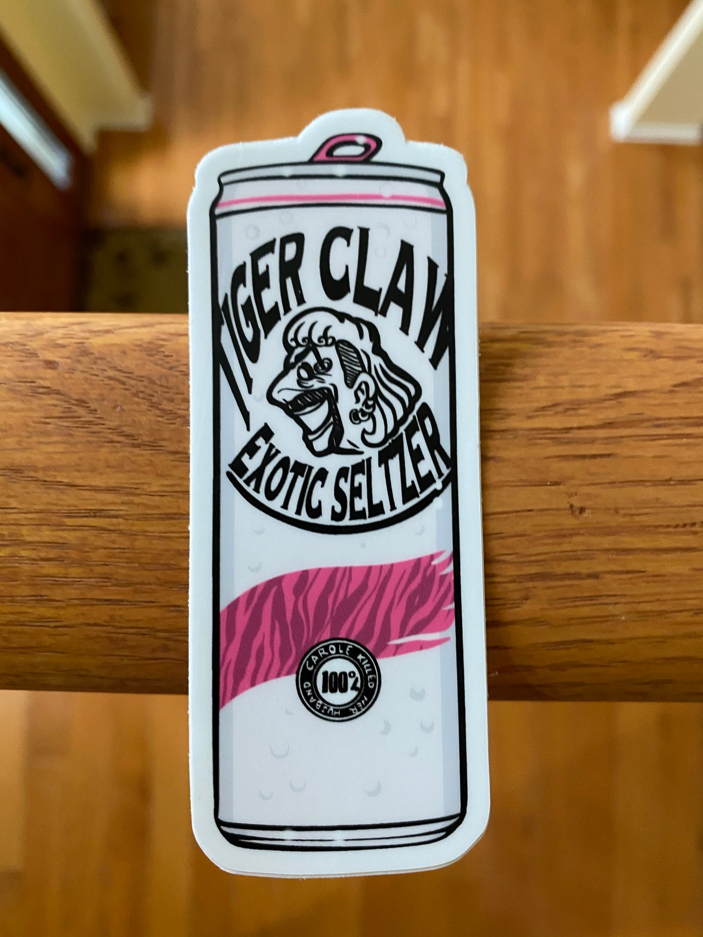 Tiger king - Tiger claw sticker - Joe exotic for President