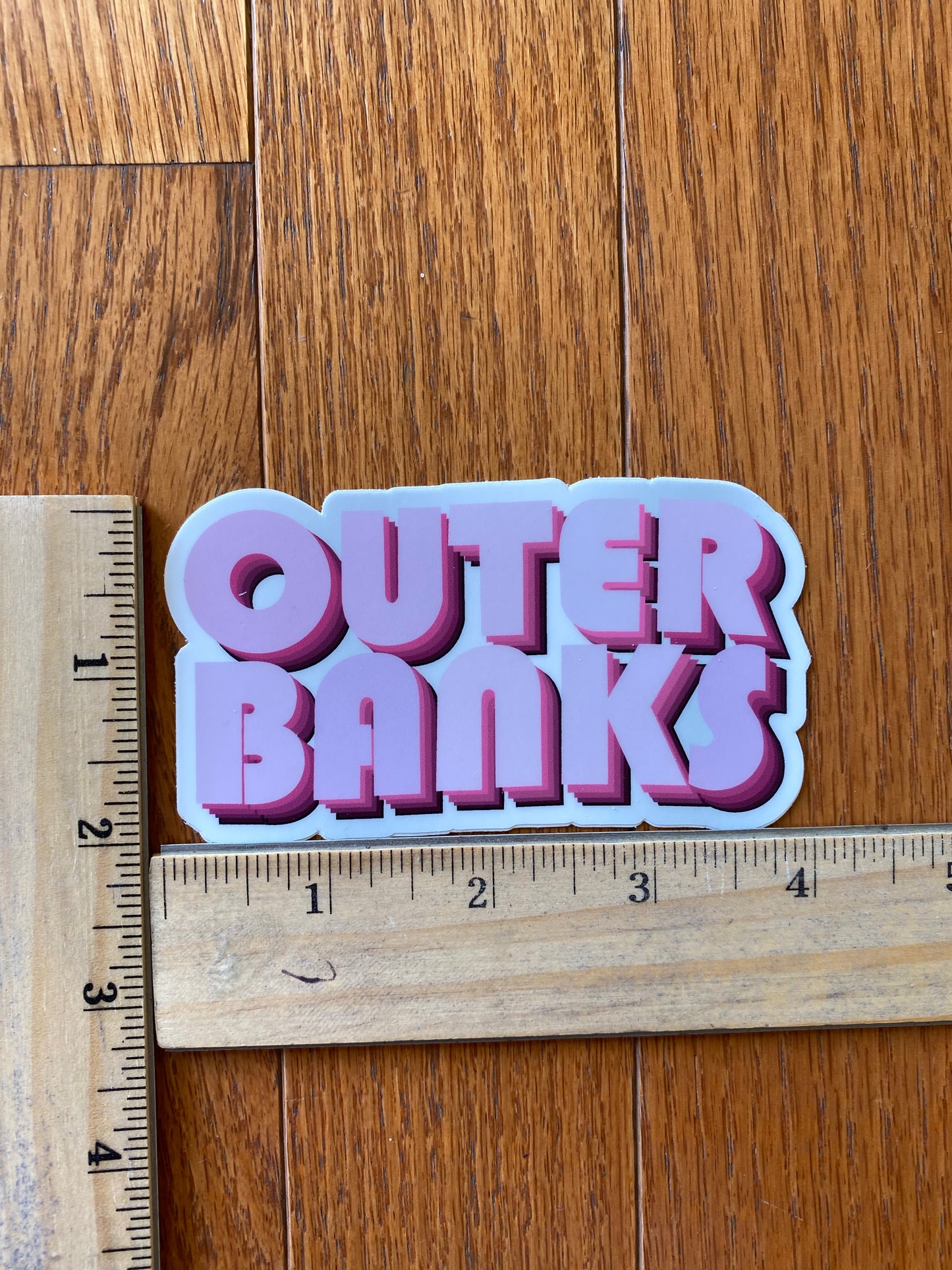 Outer Banks Pink sticker John B JJ Pope Kiara Sarah OBX
