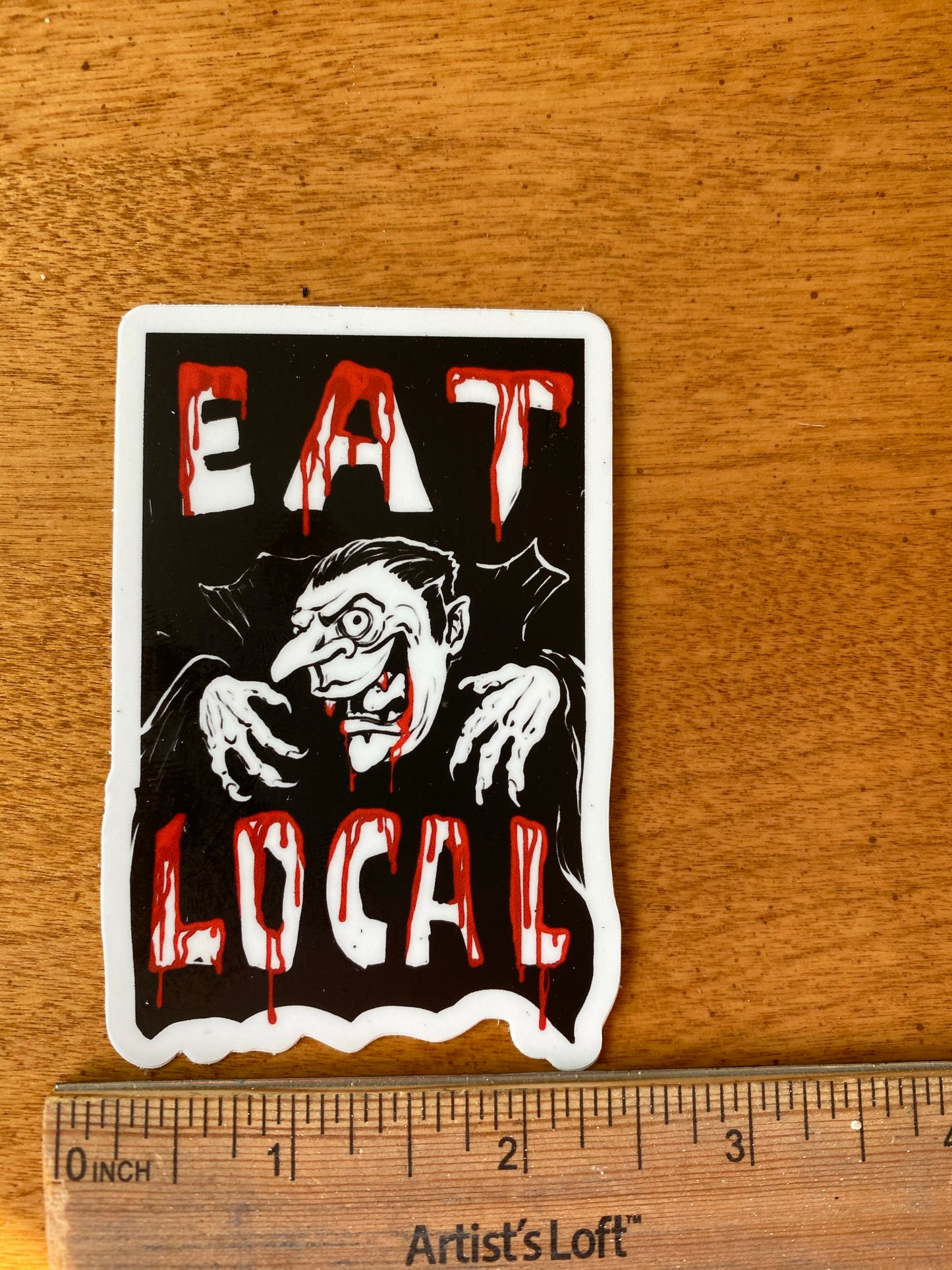 Dracula eat local - vampire Halloween Count Dracula Dante