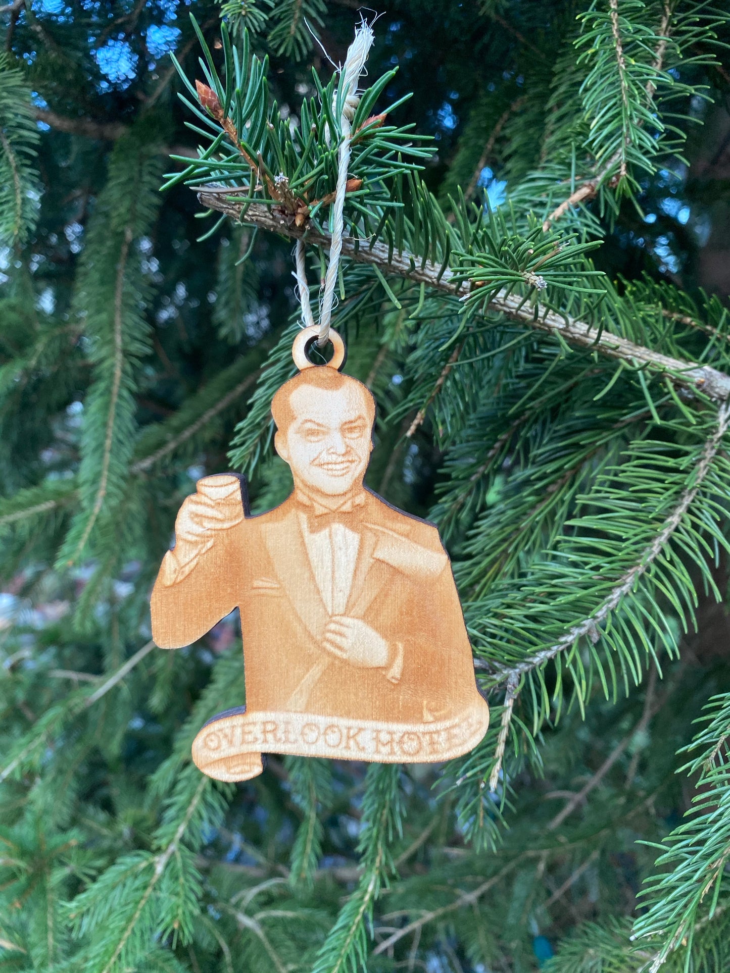 The Shining Overlook hotel ornament  sign overlook hotel