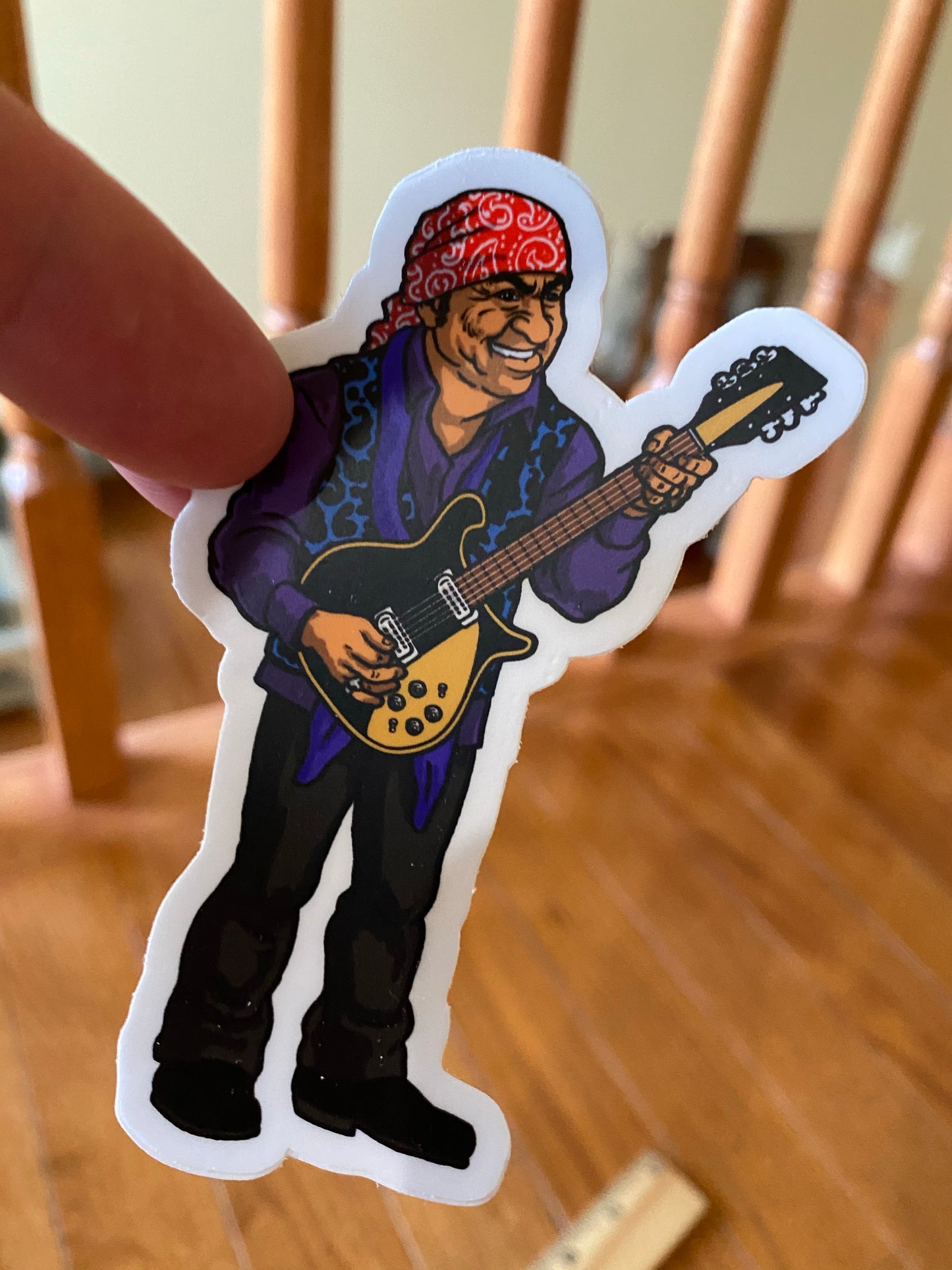 The Boss Stevie Z steve Nazar sticker - E street band