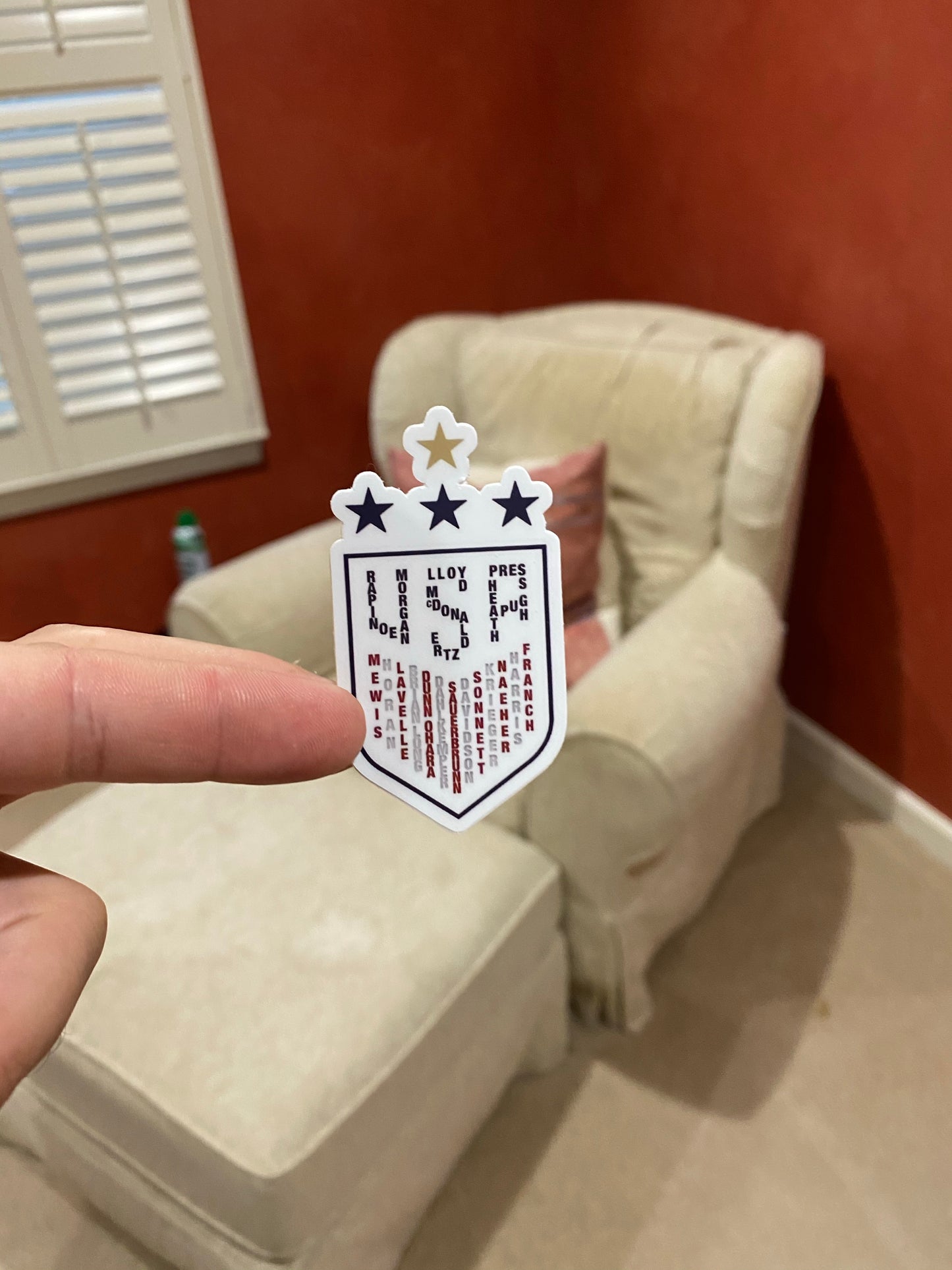 USA names USWNT team design USA 4 stars