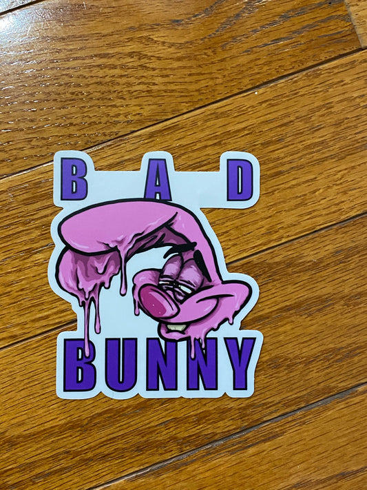 Bad Bunny trippy sticker ozuna bad j balvin