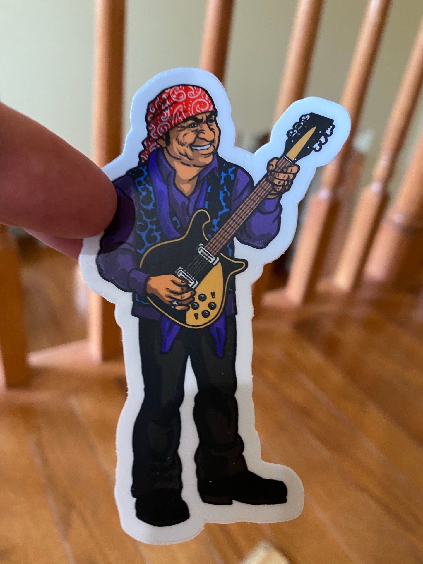 The Boss Stevie Z steve Nazar sticker - E street band