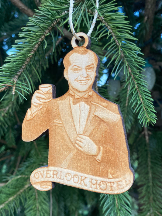 The Shining Overlook hotel ornament  sign overlook hotel