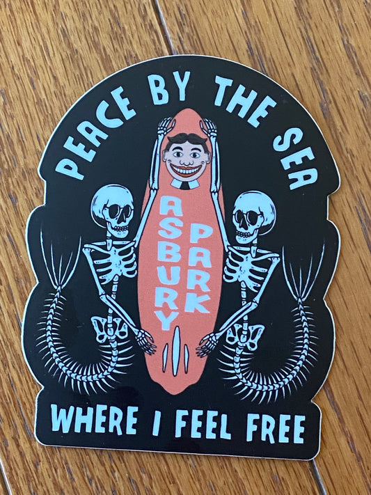 Tillie Asbury park peace by the sea where I feel free AP  - New Jersey beach house