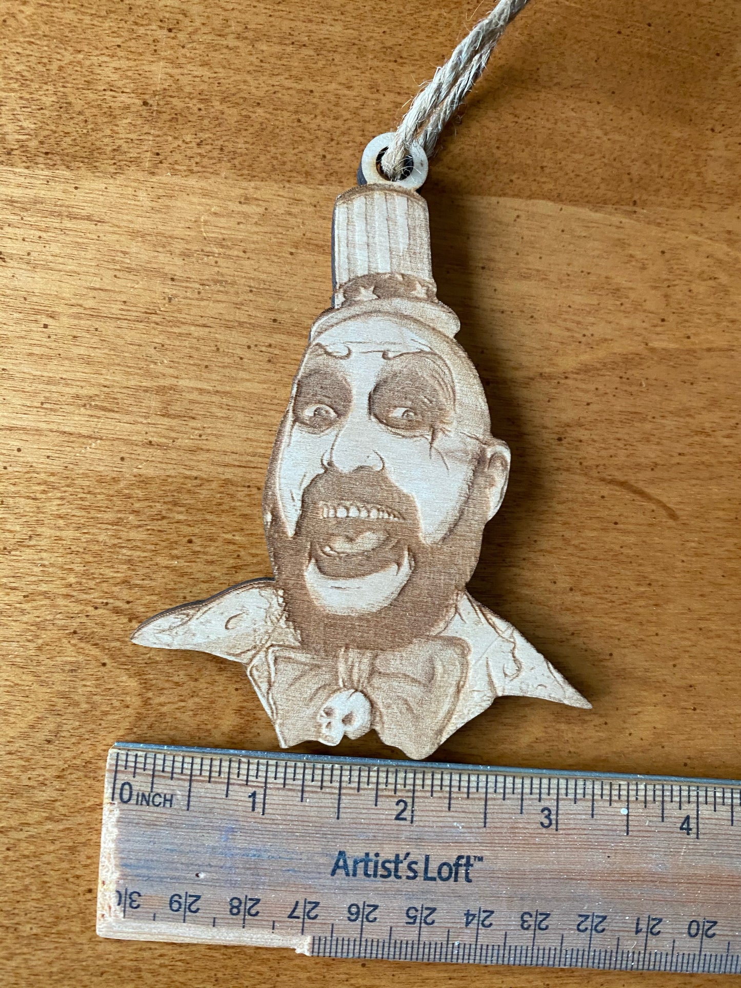 Captain Spaulding wood ornament - devils rejects 3 from hell tutti fruti