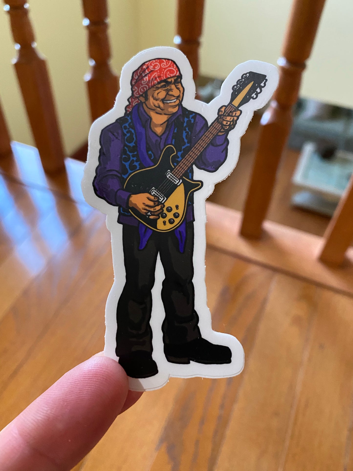 The Boss Stevie Z steve Nazar sticker - E street band