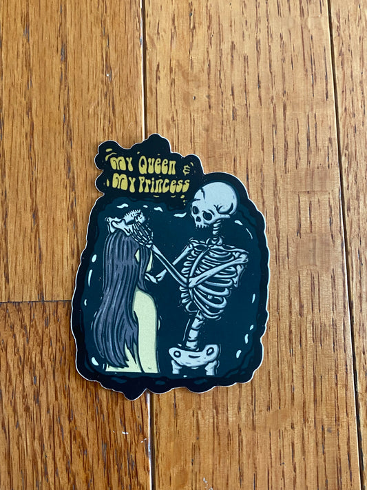 skull stickers 