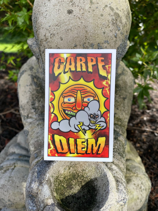 Carpe  Diem Sun & Cloud - Seize the Day - live life