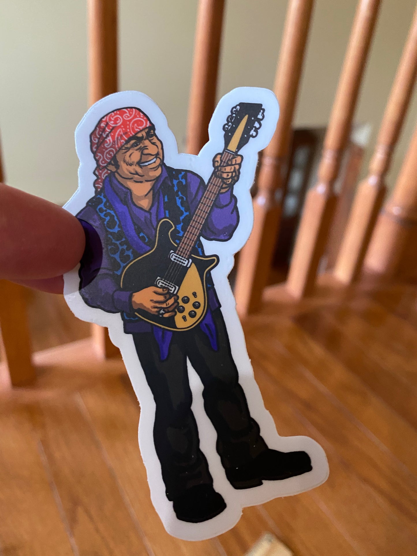 The Boss Stevie Z steve Nazar sticker - E street band