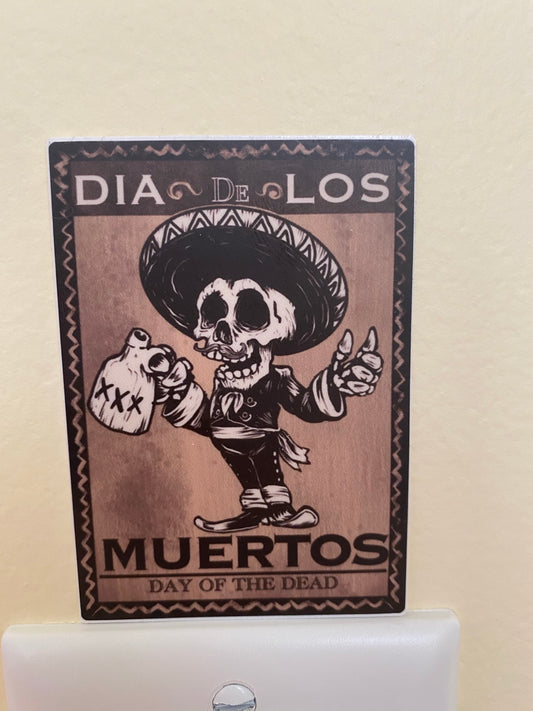 day of the dead sticker 