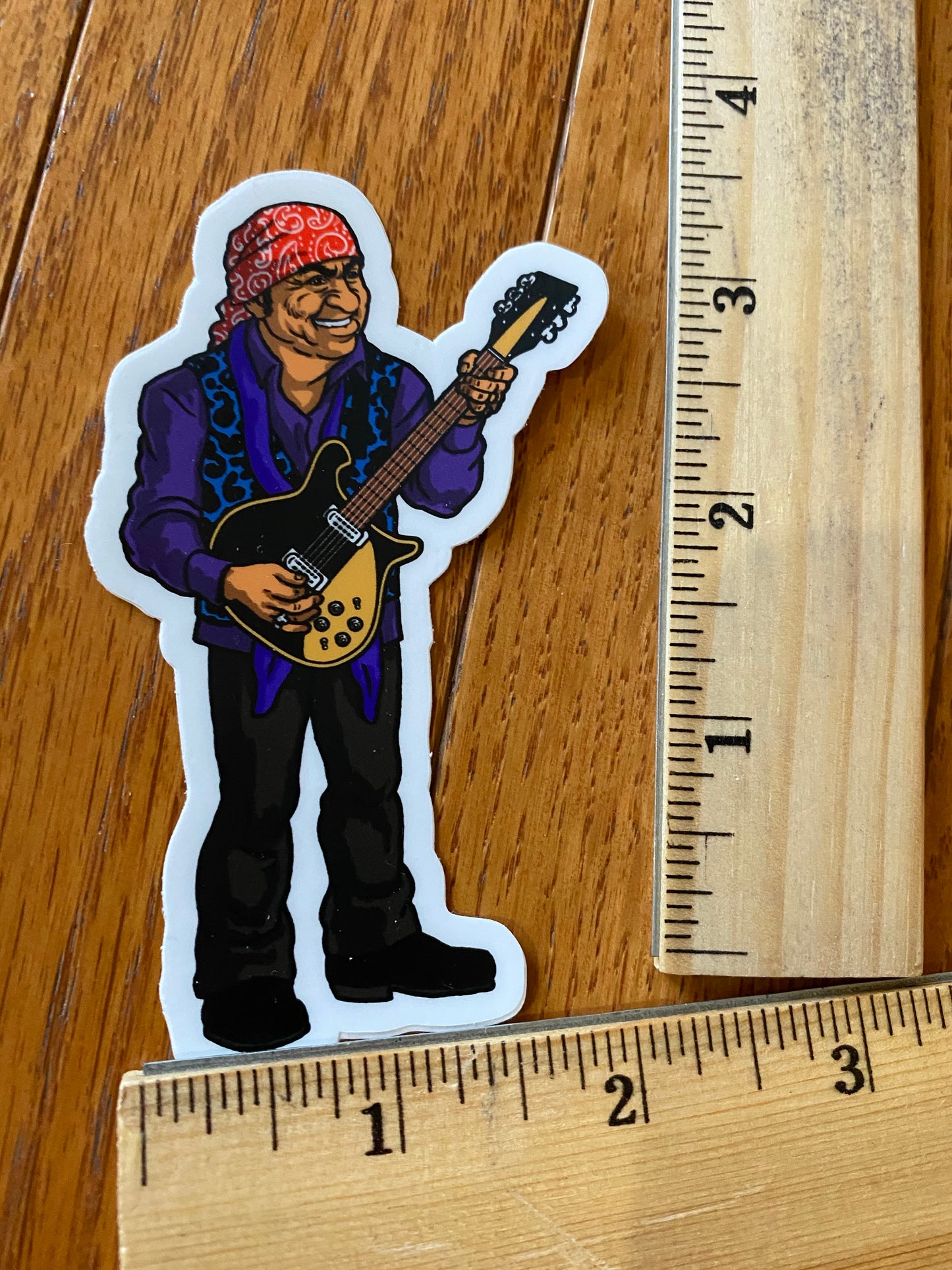 The Boss Stevie Z steve Nazar sticker - E street band