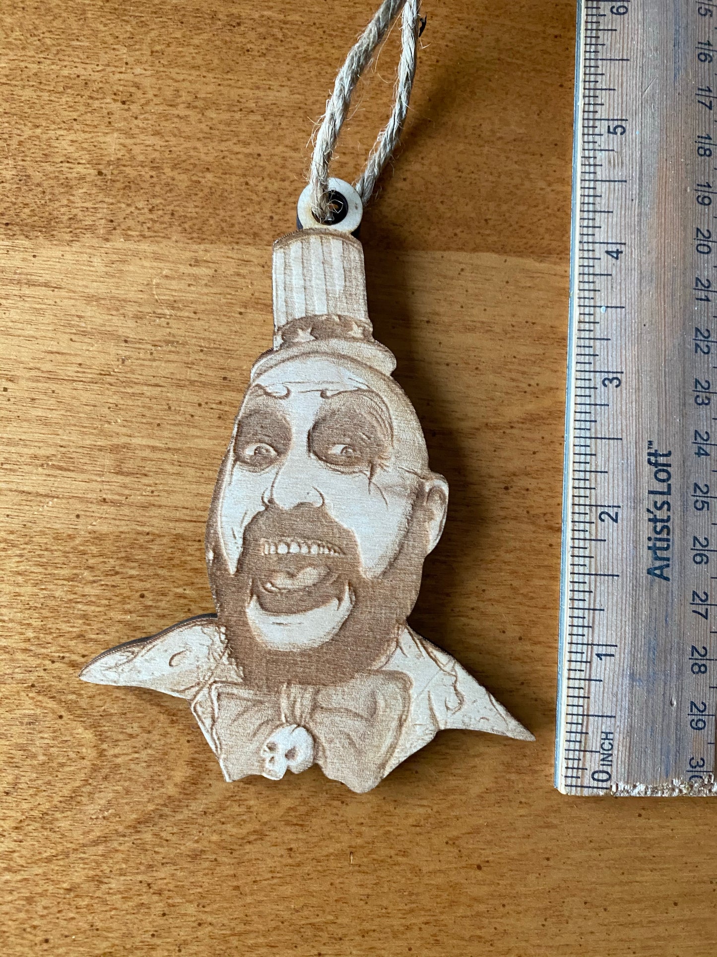 Captain Spaulding wood ornament - devils rejects 3 from hell tutti fruti